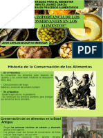 Conservantes de Alimentos