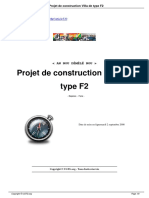 Projet de Construction Villa de Type F2: An Nou Démélé Nou