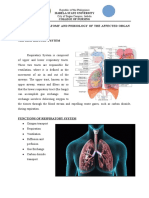 Review of The Anatomy and Phisiology of The Affected Organ: Isabela State University College of Nursing
