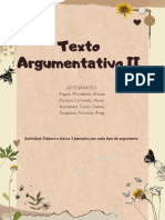 Texto Argumentativo II