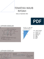 Matematika Wajib Rifdah Geometri