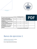 Banco de Ejercicios 1: Bachillerato Internacional 5 de Mayo