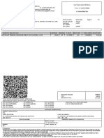 Factura electrónica para venta de cake base a iglesia