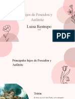 Hijos de Poseidon y Anfitrite: Luisa Restrepo