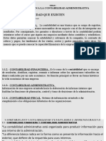 Tipos de Contabilidad Que Existen: Introducción A La Contabilidad Administrativa