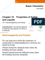 Basic Chemistry: 10.3 Electronegativity and Polarity