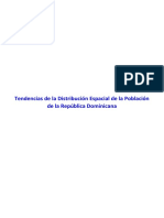 Tendencias de La Distribución Espacial de La Población de La República Dominicana