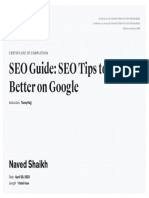 SEO Guide SEO Tips To Rank Better On Google
