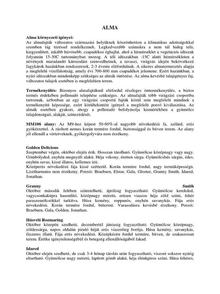 Alma Fajtak | PDF