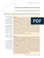 Prevalência e Associação Entre Obesidade e Transtornos Mentais