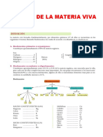 Química de La Materia Viva: Definición