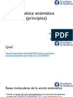 P. 1 - BT2005 - FJ20 - Cinética Enzimática (Principios)