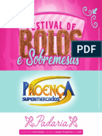 Festival de  Bolos e Sobremesas  04 a 20-11-2022