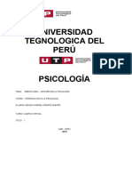 Universidad Tegnologica Del Perú Psicología