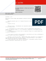 Modifica El Código Penal para Agravar La Pena Del Delito de Secuestro en El Caso Que Indica Ministerio Del Interior Y Seguridad Pública