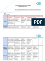 Co-Evaluación de Las Experiencias de Aprendizaje Ciclo Escolar 2022-2023