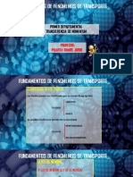 Fundamentos de Fenómenos de Transporte: Primer Departamental Transferencia de Momentum