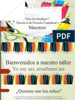 Dios Les Bendiga!!! Directiva de Escuela Dominical Y: Maestros