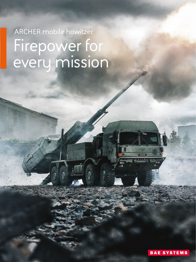 ARCHER Mobile Howitzer - Brochure | PDF