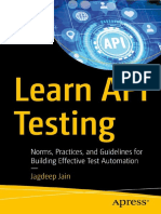 Learn API Testing - Norms, Practices, and Guidelines For Building Effective Test Automation