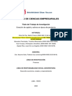 Facultad de Ciencias Empresariales: Creación de Capital y Activos en Época de Pandemia