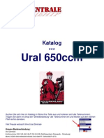 Manual Ural 650ccm