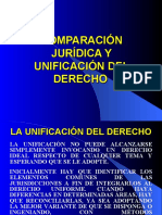 Comparación Jurídica Y Unificación Del Derecho