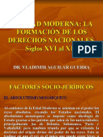 La Edad Moderna: La Formación de Los Derechos Nacionales, Siglos XVI Al XIX