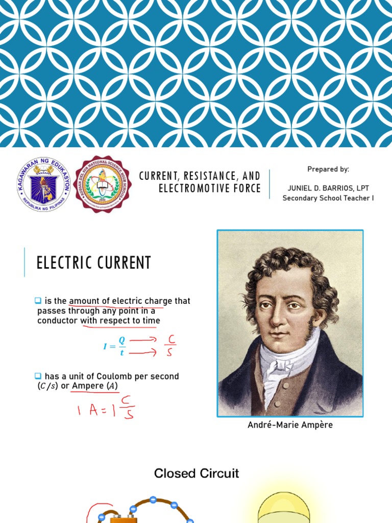 Current, Resistance, and EMF Overview | PDF | Electrical Resistance And ...