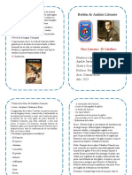 Boletín de Análisis Literario: Obra Literaria: El Caballero Carmelo