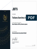 Tatiana Sanchez Alcantara: Excel Básico 2019: Primeros Pasos