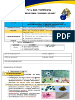 Ficha Por Competencia: Sub Área de Ciencia Y Tecnología: Biología 2°