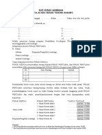 Kop Surat Lembaga Berita Acara Serah Terima Barang: Catatan