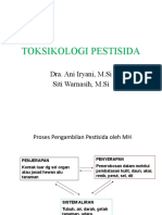 Toksikologi Pestisida: Dra. Ani Iryani, M.Si Siti Warnasih, M.Si