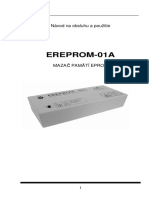 Ereprom-01A: Návod Na Obsluhu A Použitie