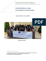 La Décentralisation Au Togo: Analyse Économique Et Institutionnelle