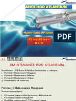 Presentasi Maintenance Hod Atlantium RZ 163 & 104 B & W