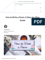 How To Write A Poem - A Step-by-Step Guide - Grammarly Blog