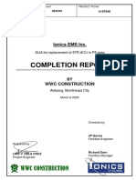 COMPLETION REPORT -5197949