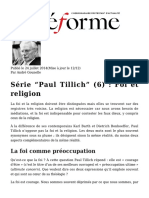 Foi Et Religion