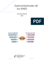 Efectos Gastrointestinales de Los AINES: Dra Judith Doweck 2022