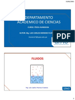 Departamento Academico de Ciencias: Fluidos