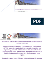Unesco Presentation Stem-Sti in Africa - Facts and Figures