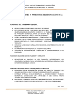 Facultades, Funciones Y Atribuciones de Los Integrantes de La Mesa Directiva
