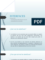 Interfaces: Integrantes: Juan Felipe Salcedo Pulido. 506221028 Alejandro Bulla Navarro