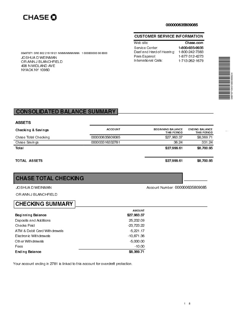 Jpmorgan Chase Bank N A P O Box 182051 Columbus Oh 43218 2051 June 