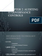 Chapter 2: Auditing It Governance Controls