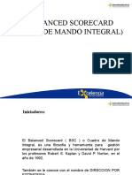 Clase 3. El Balanced Scorecard. Ca