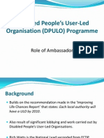 Strengthening DPULOs Programme - Ambassador Presentation (Sept 2011)