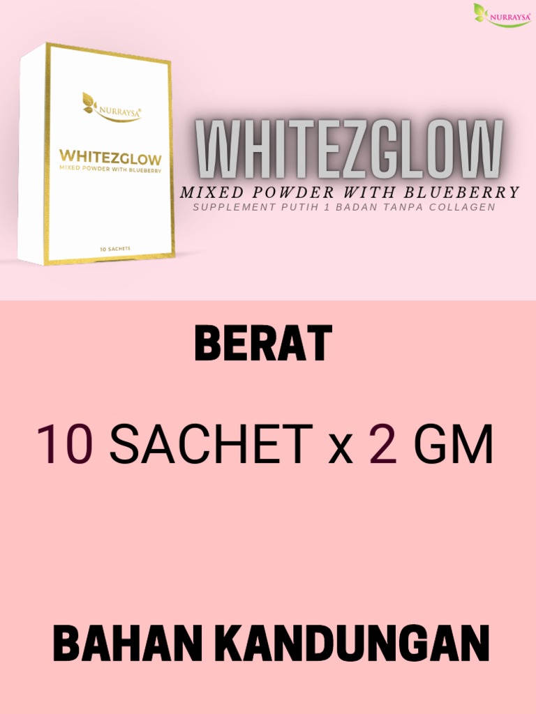 Product Knowledge Whitezglow | PDF